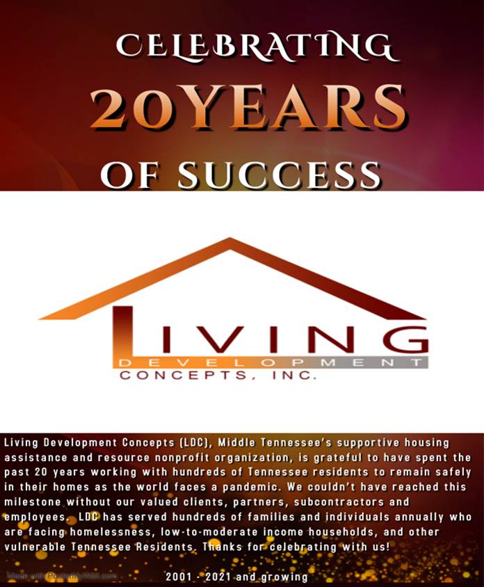 LDC Celebrating 20 Years of Success